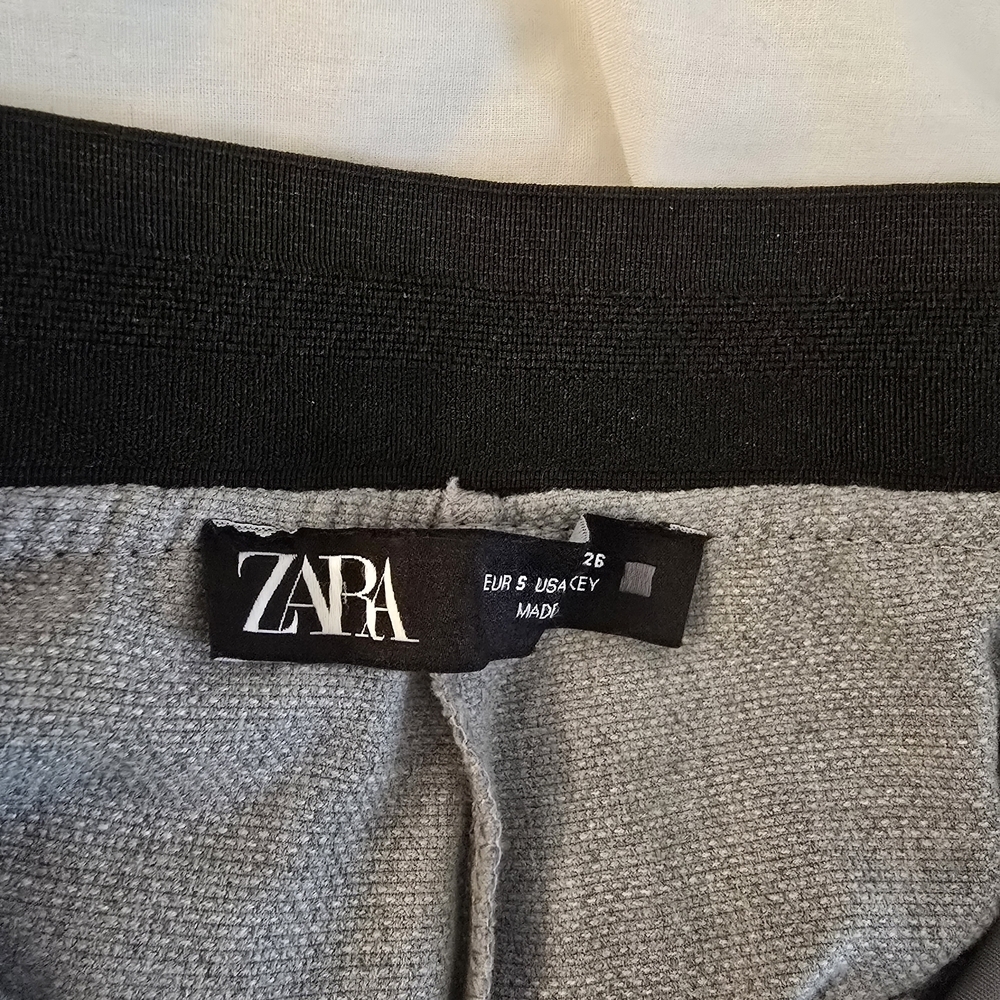Zara Women's Gray Pants - Picture 4 of 9